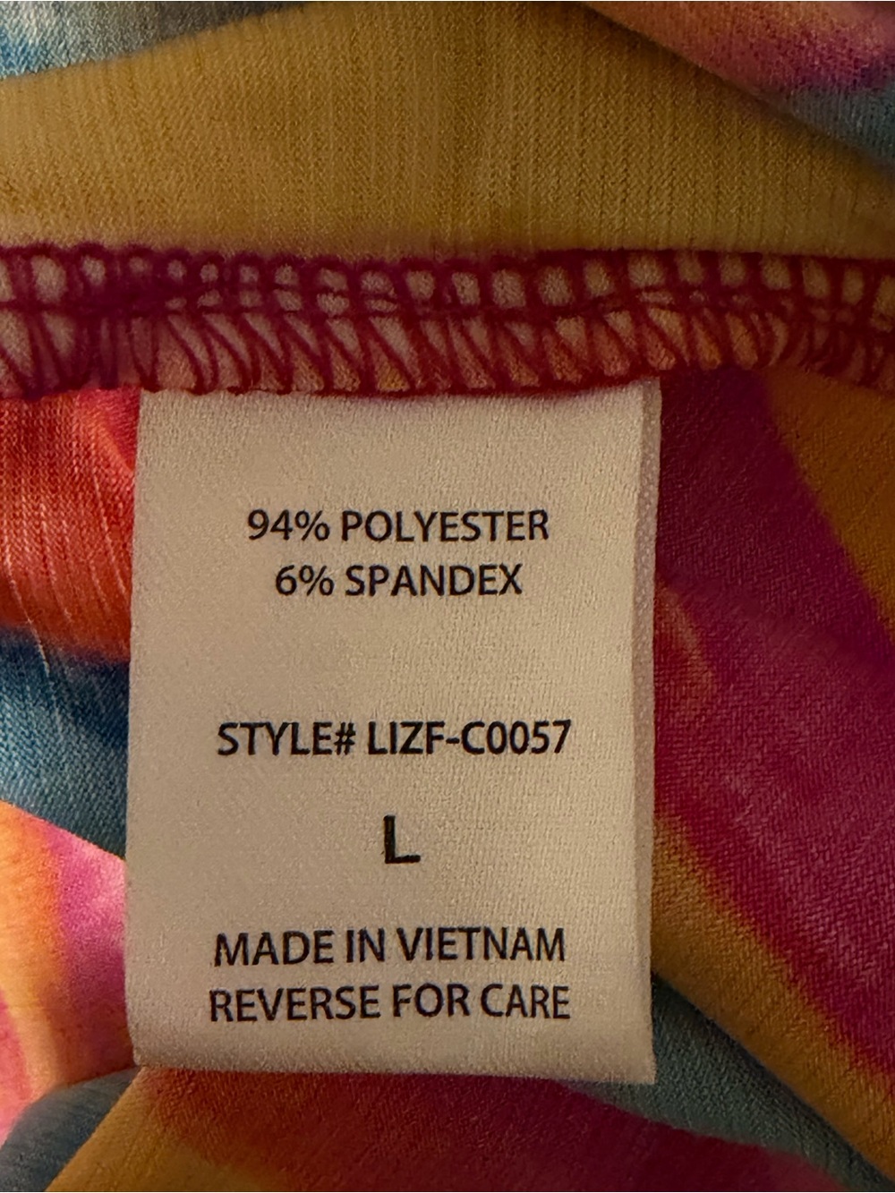 Dear Scarlett Lizzy Flutter Sleeve Top in Multi - Picture 6 of 6